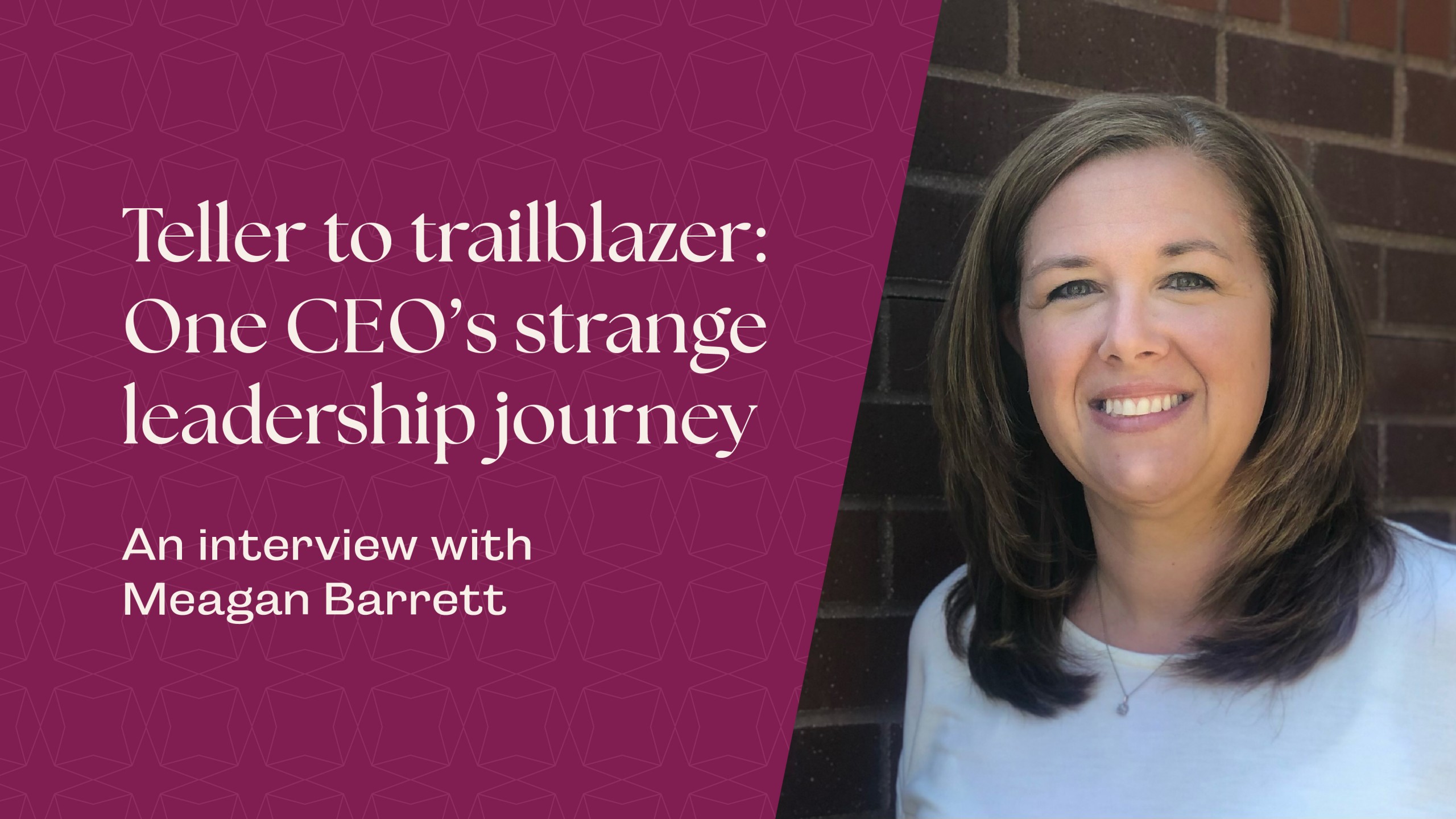 Teller to trailblazer: One CEO's strange leadership journey